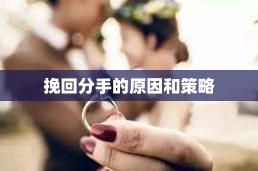 挽回分手的原因和策略