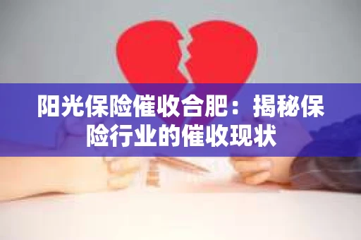 阳光保险催收合肥：揭秘保险行业的催收现状