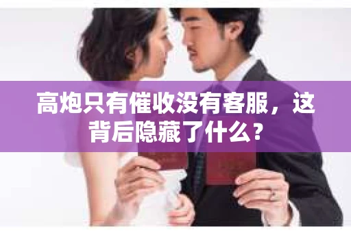 高炮只有催收没有客服，这背后隐藏了什么？