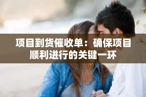 项目到货催收单：确保项目顺利进行的关键一环
