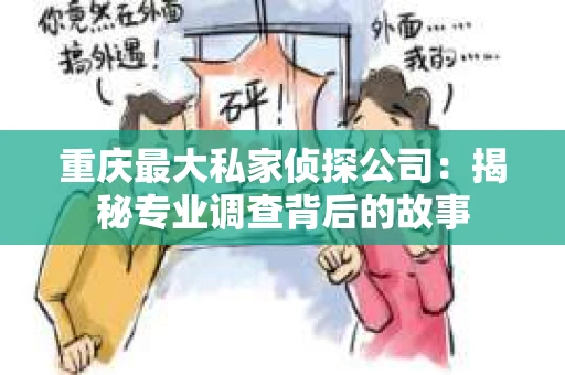 重庆最大私家侦探公司：揭秘专业调查背后的故事