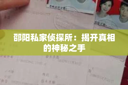 邵阳私家侦探所：揭开真相的神秘之手