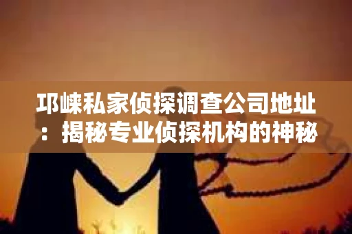 邛崃私家侦探调查公司地址：揭秘专业侦探机构的神秘面纱