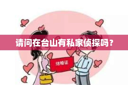 请问在台山有私家侦探吗？