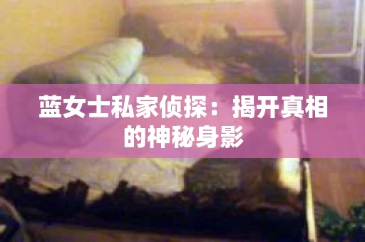 蓝女士私家侦探：揭开真相的神秘身影