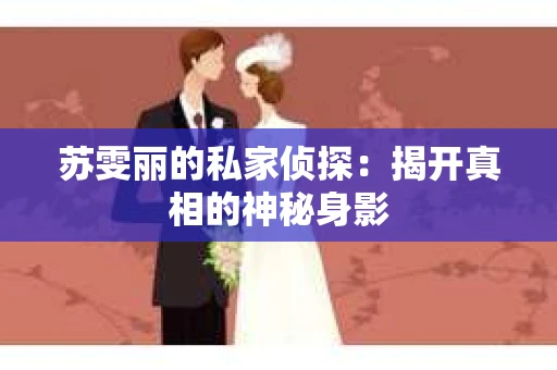 苏雯丽的私家侦探：揭开真相的神秘身影
