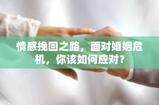 情感挽回之路，面对婚姻危机，你该如何应对？