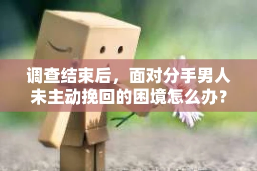 调查结束后，面对分手男人未主动挽回的困境怎么办？
