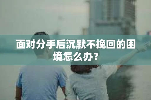 面对分手后沉默不挽回的困境怎么办？