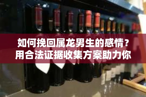 如何挽回属龙男生的感情？用合法证据收集方案助力你的努力？
