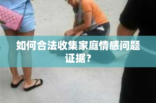 如何合法收集家庭情感问题证据？