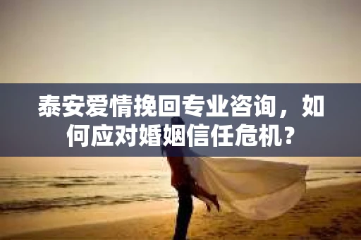 泰安爱情挽回专业咨询，如何应对婚姻信任危机？