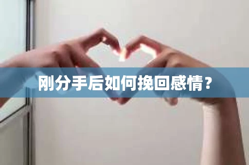 刚分手后如何挽回感情？